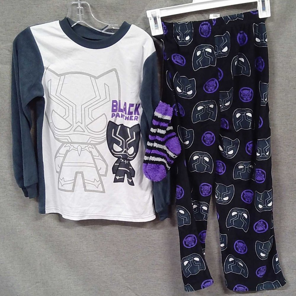 New Avengers children's pajama set, Black panther.